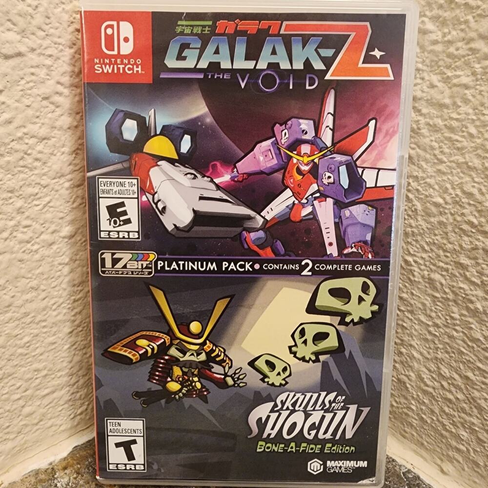 Game - Galak-Z: The Void & Skulls of the Shogun Bone-A-Fide Edition (CIB) Switch